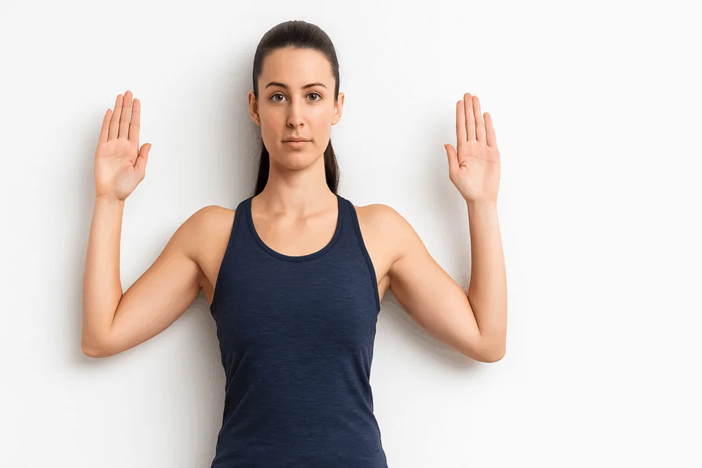 Wall Angel / Shoulder Blade Squeeze
